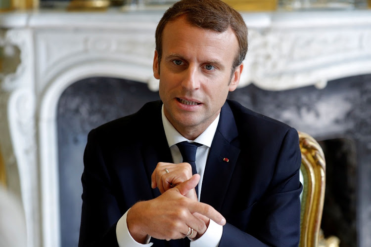 Emmanuel Macron. Picture: REUTERS
