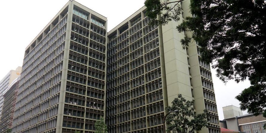  The National Treasury building in Nairobi. FILE PHOTO | NMG