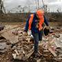 Sean Brown salvages items from the wreckage of his home following a string of tornadoes that resulted in several fatalities in Beauregard, Alabama, U.S., March 4, 2019. REUTERS/Elijah Nouvelage