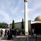 The Al Noor mosque in Christchurch as it reopened following the March 15 mass shooting (Mark Baker/AP)