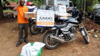 Jumia delivery driver