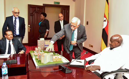 President Museveni meets representatives of the