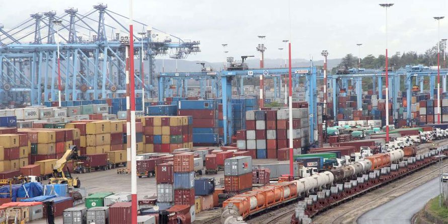   Cargo at the port of Mombasa. FILE PHOTO | NMG