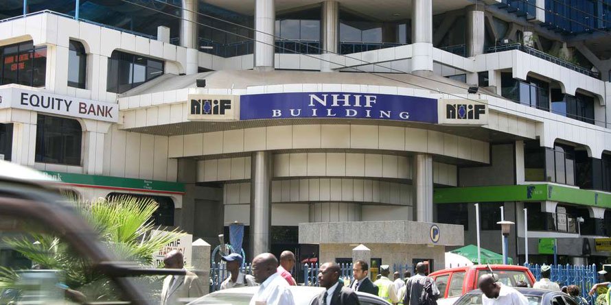   The NHIF headquarters in Nairobi. FILE PHOTO | NMG